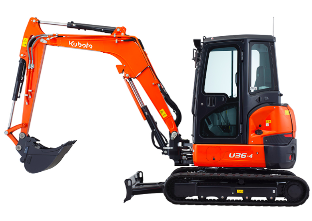 Mini pelle Kubota U36-4