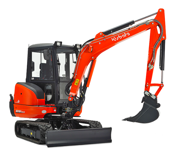 Mini pelle Kubota KX101-3a4