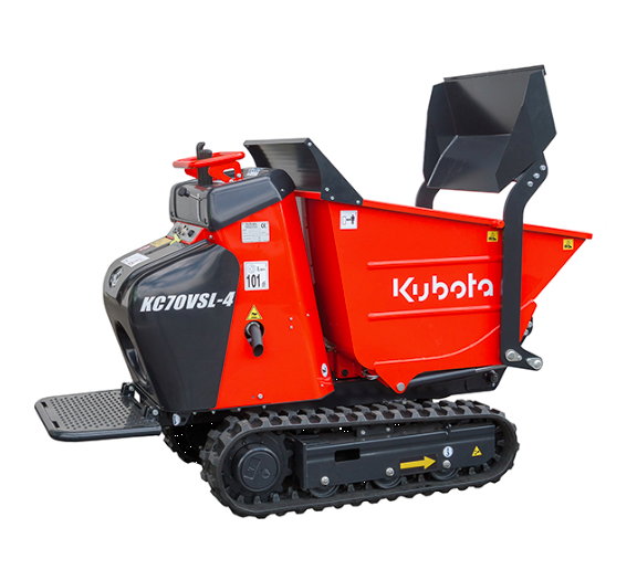 Mini dumper Kubota KC70SL-4 et KC70VSL-4