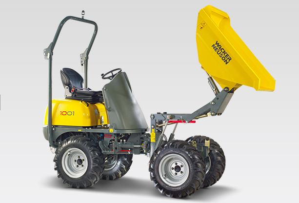 Dumper sur pneu Wacker Neuson 1001 