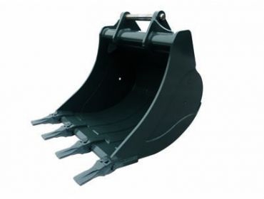 Godet de terrassement a axes