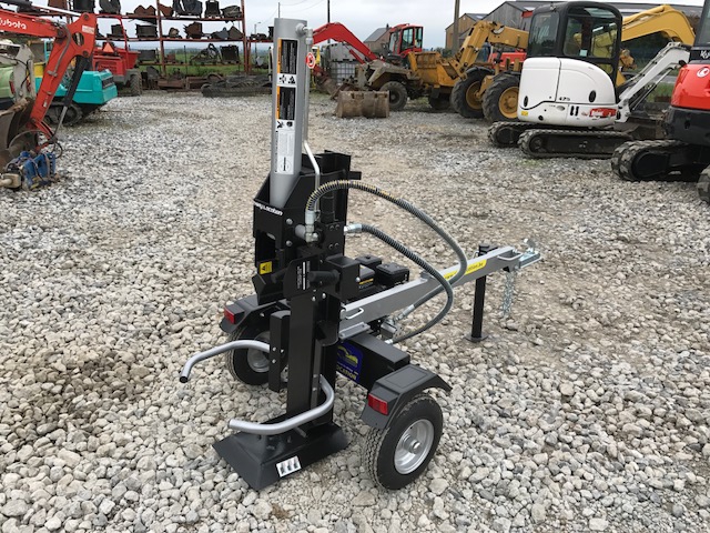 Fendeuse de buches 22 tonnes thermique sur remorque