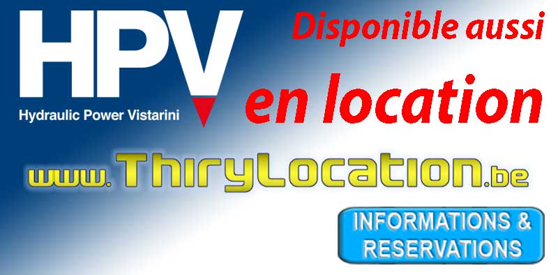 Location de HPV Vistarini marteaux hydrauliques brise roche