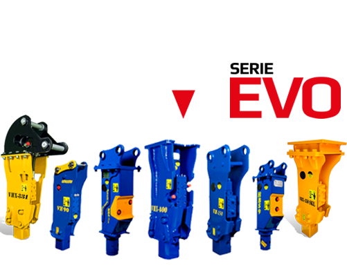 HPV Vistarini marteaux hydrauliques brise roche Belgique